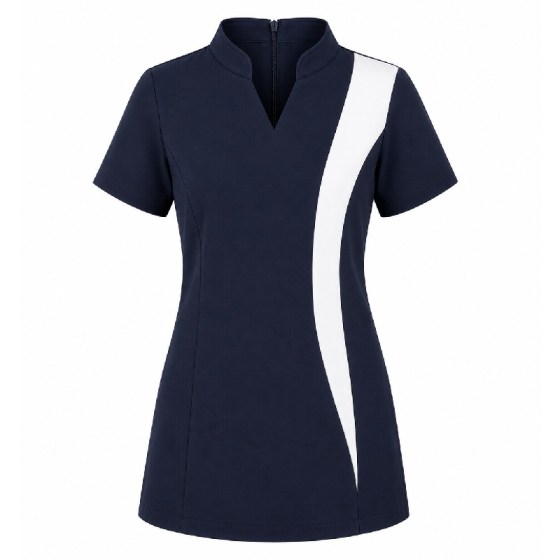 Lana navy white